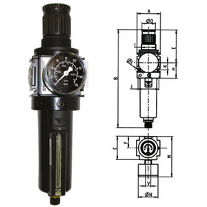 3463GZ - GROUP FILTER-REDUCER FOR COMPRESSED AIR VARIOBLOC - Orig. Ewo